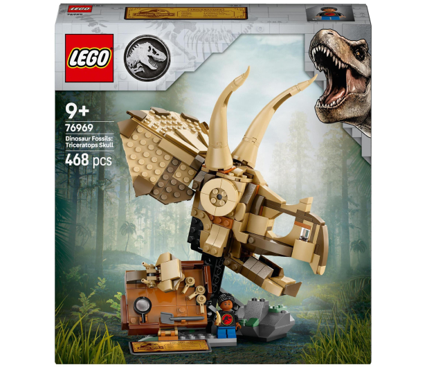LEGO Jurassic World Czaszka triceratopsa 76969 - 1299013 - zdjęcie 3